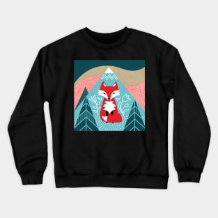 Winter Fox Crewneck Sweatshirt